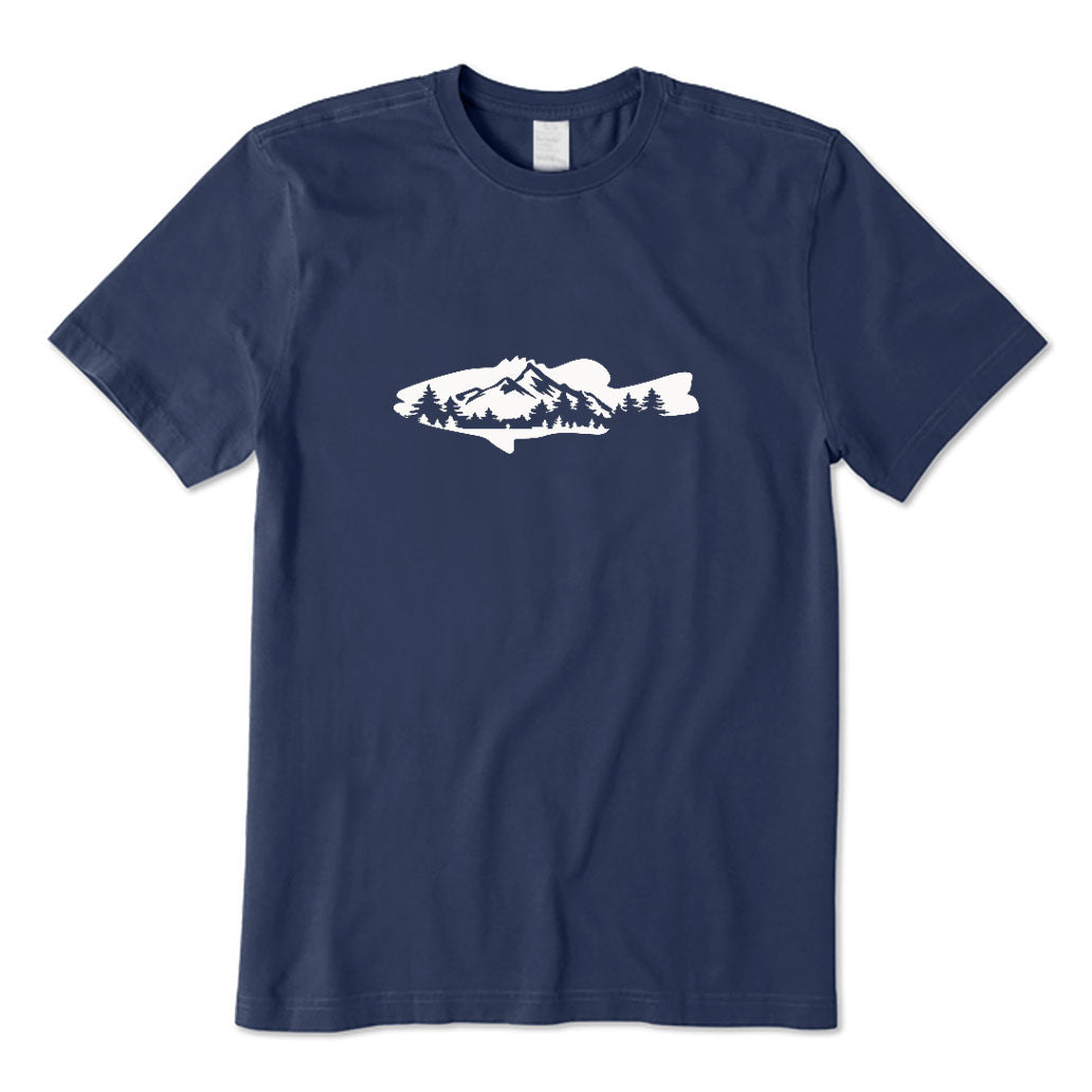 Fish and Scenery T-Shirt