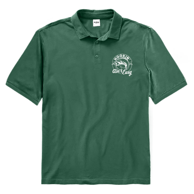 Hooking Ain't Easy Polo Shirt