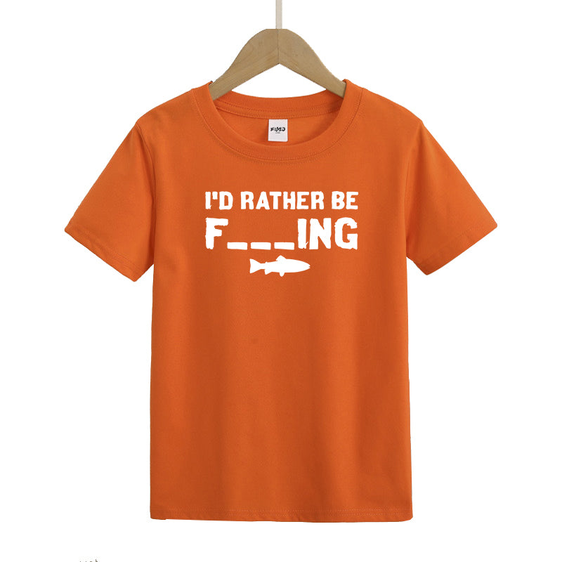 I'd Rather Be F_ING Kids T-Shirt