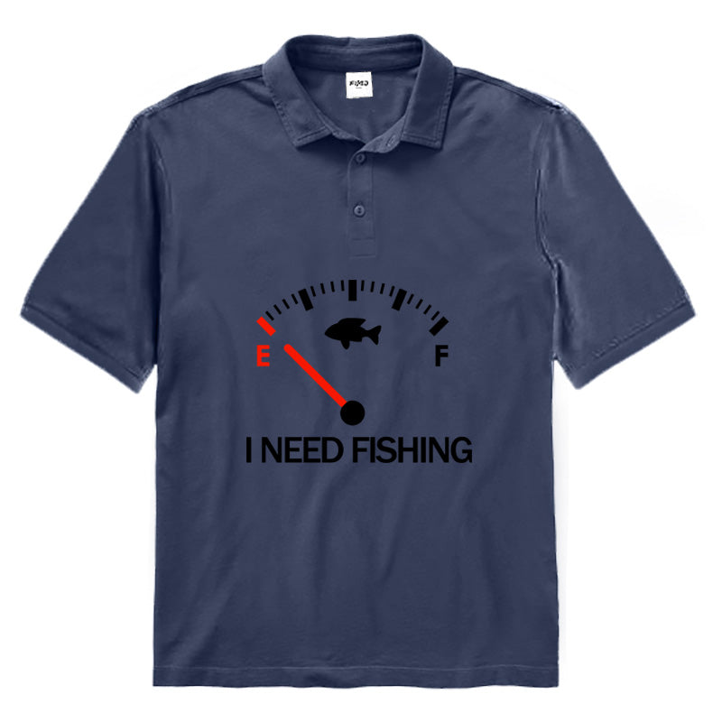 I Need Fishing Polo Shirt