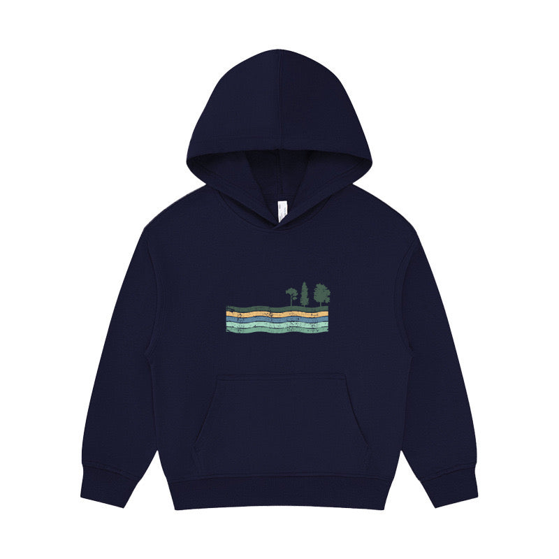 Fishing Lake Kid's Hoodie