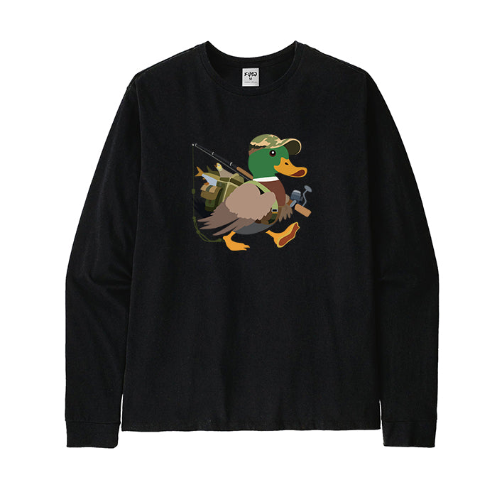 Duck Fishing Long Sleeve T-Shirt