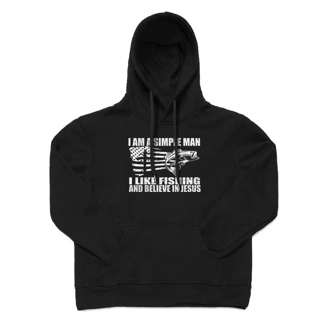 I Like Fishing and Believe in Jesus Things Hoodie