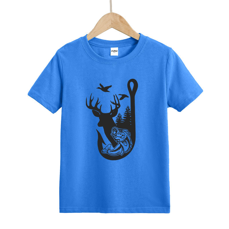 Fishing and Hunting Kid's T-Shirt