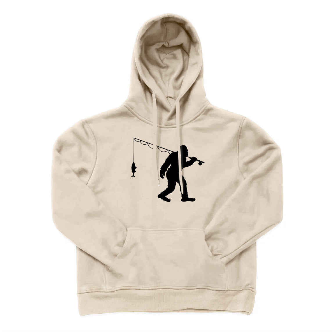 Bigfoot Fishing Hoodie