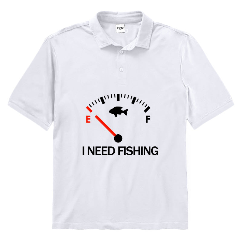 I Need Fishing Polo Shirt