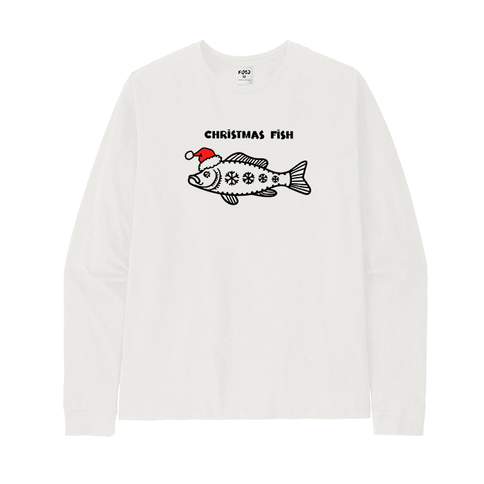 Christmas Fish Long Sleeve T-Shirt