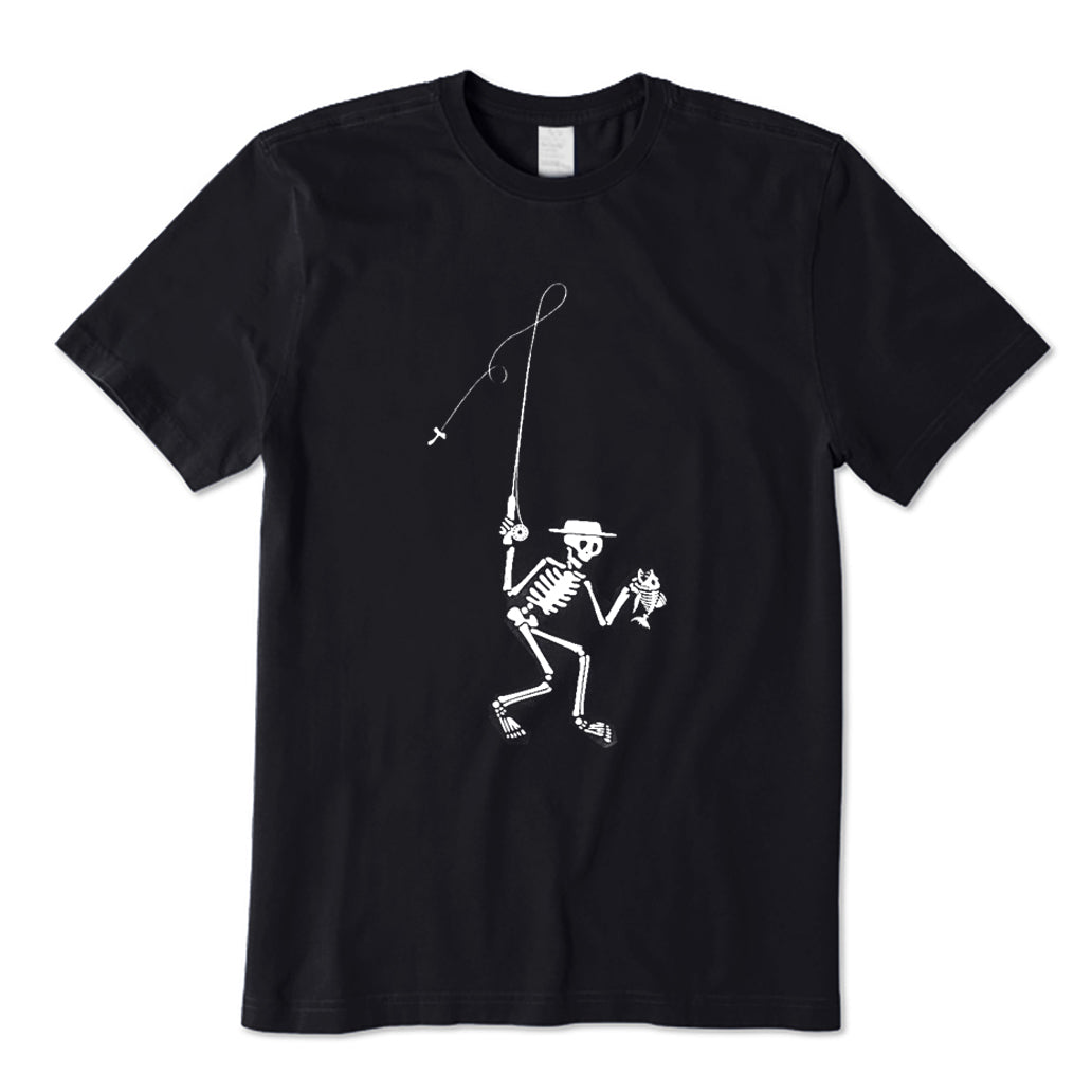 FLY FISHING SKELETON T-Shirt