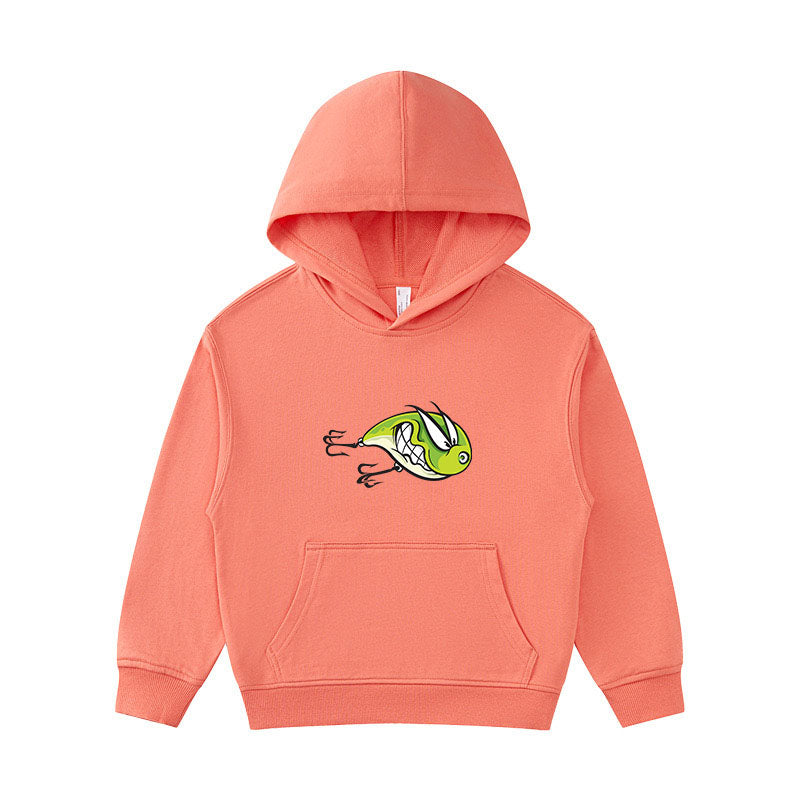 Angry Fishing Lure Kid's Hoodie