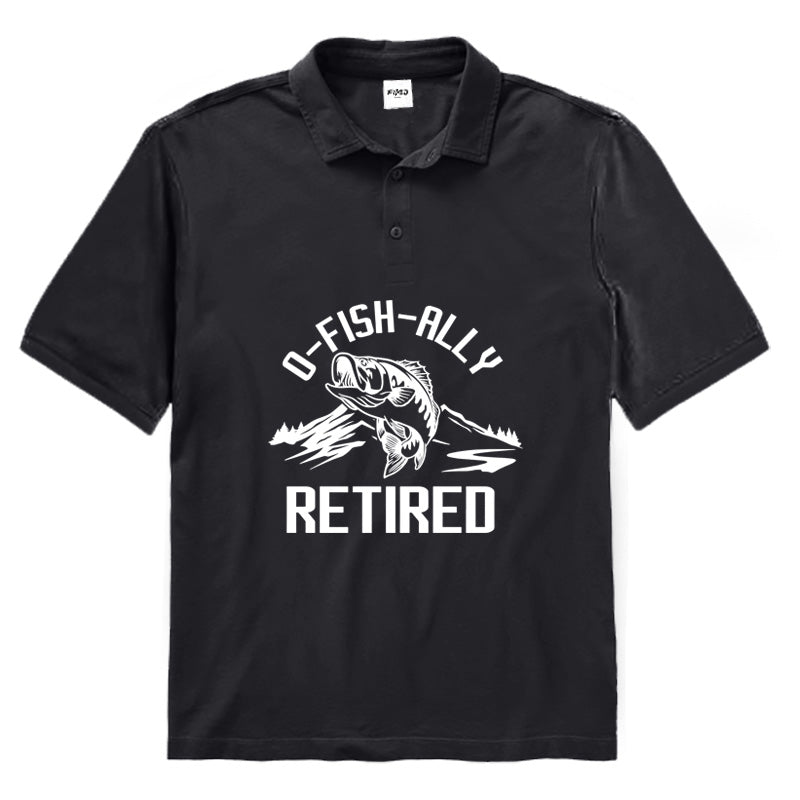 O-Fish-Ally Retired Polo Shirt