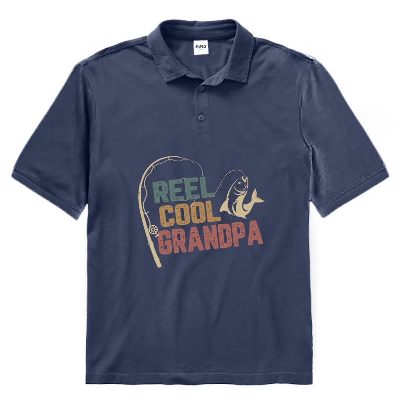 Reel Cool Grandpa Polo Shirt