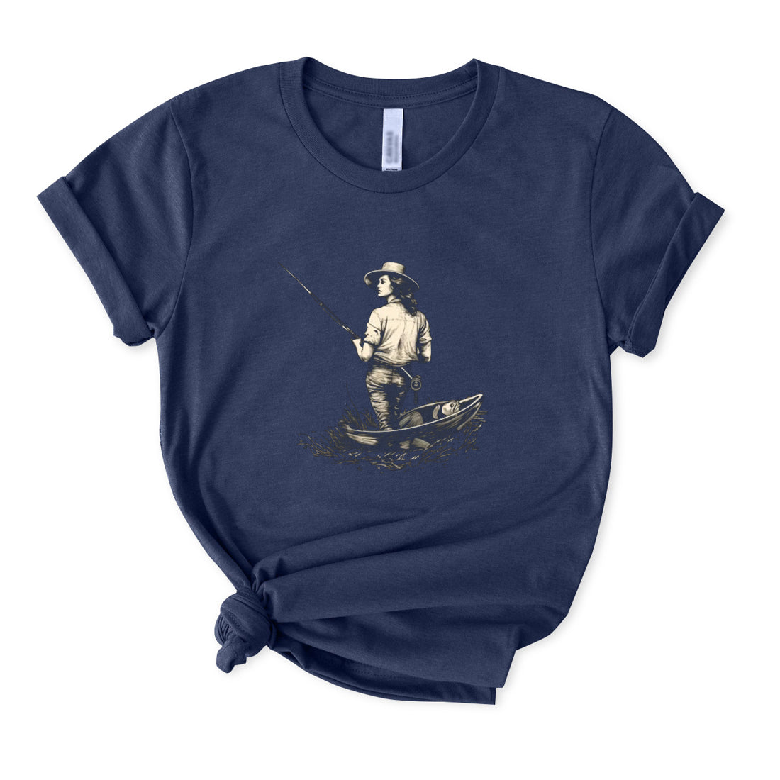 Vintage Fishing Women T-Shirt for Women