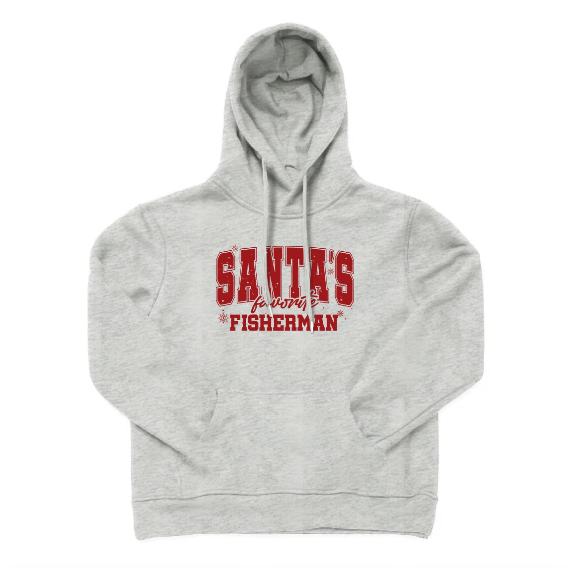 Santa's Favorite Fishermen Hoodie