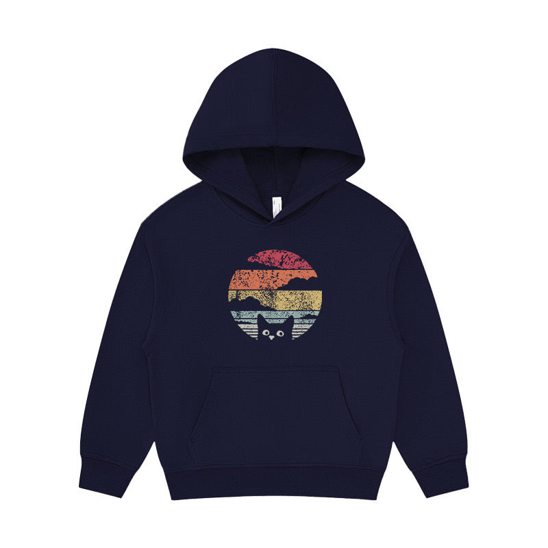 Sunset By The Lake Kid's Hoodie