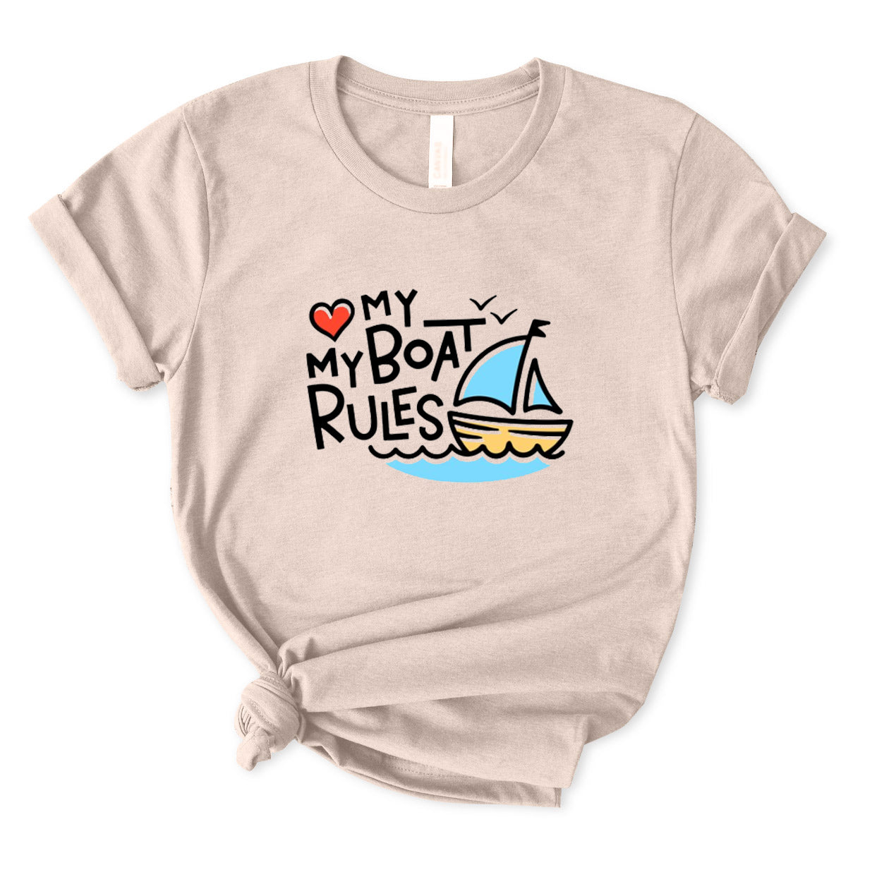 My Boat My Rules T-Shirt for Women