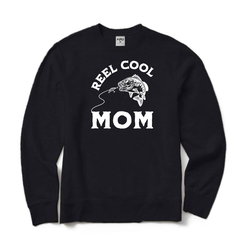 Reel Cool Mom Crewneck Sweatshirt