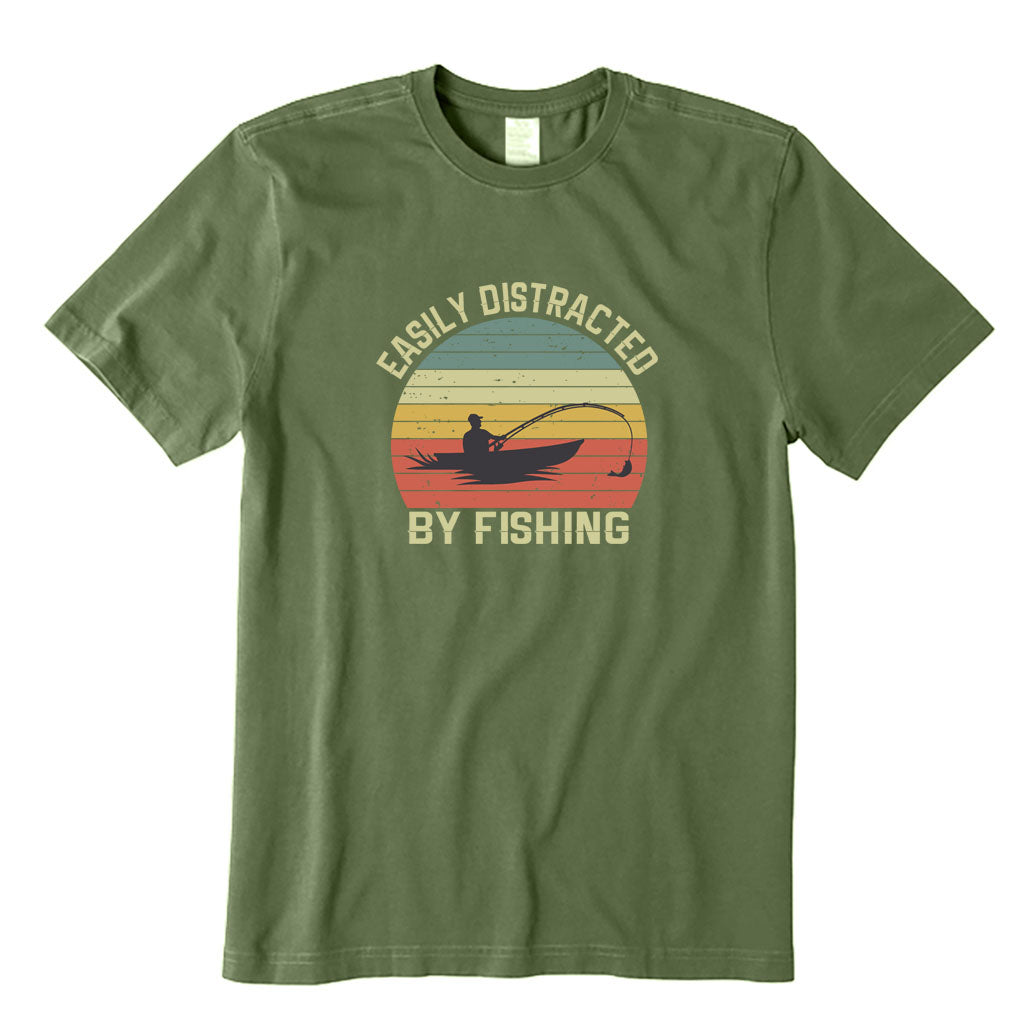 Easily Distracted By Fishing T-Shirt