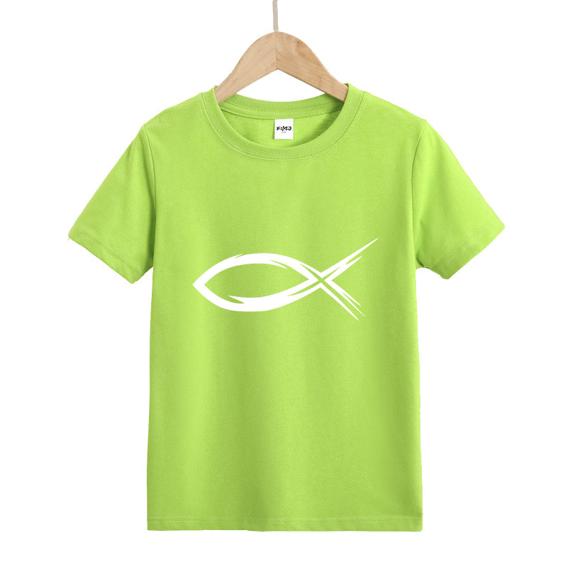 Christian Fish Kid's T-Shirts