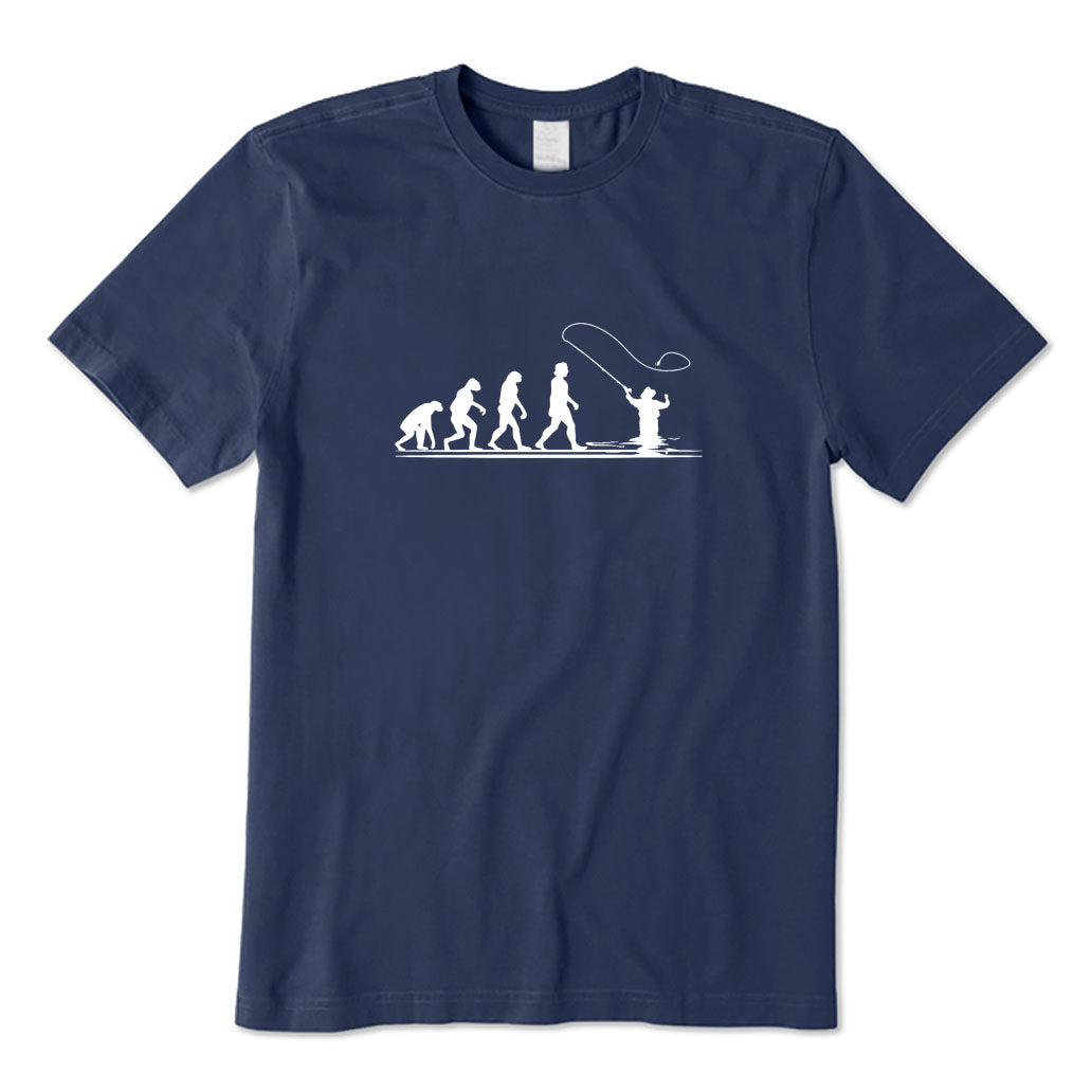 Evolution of Fly Fishing T-Shirt