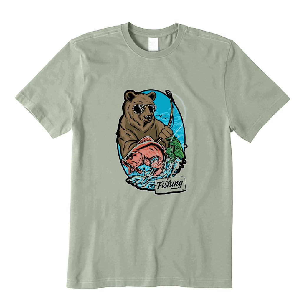 Bear Fishing T-Shirt