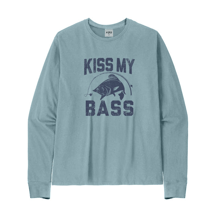 Kiss My Bass Long Sleeve T-Shirt