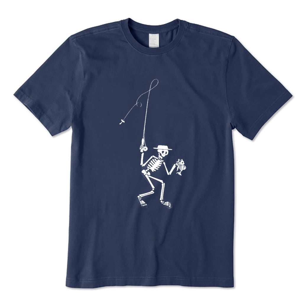 FLY FISHING SKELETON T-Shirt