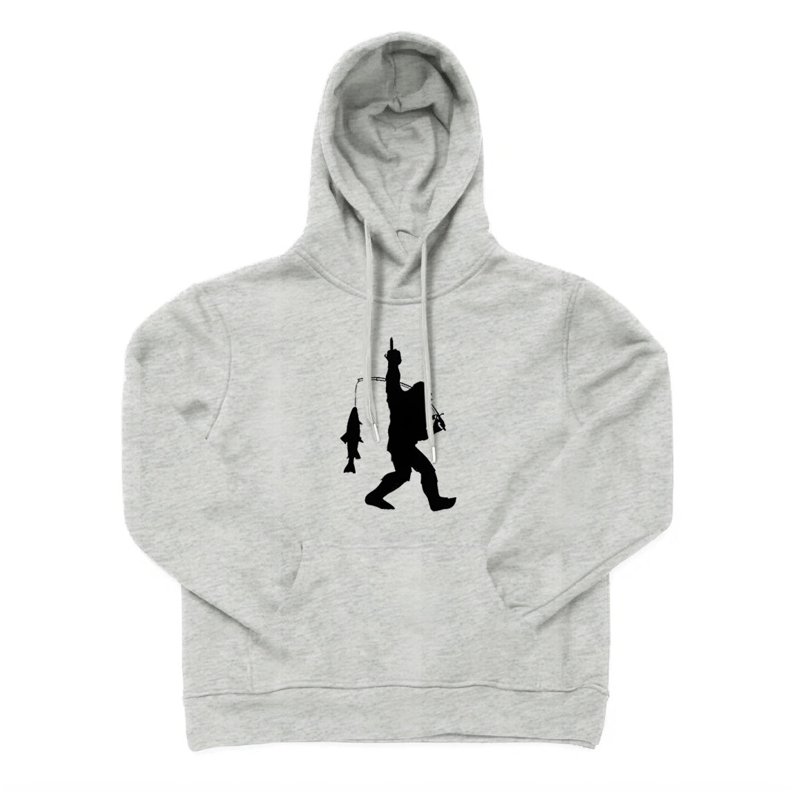 Bigfoot Fishing Hoodie