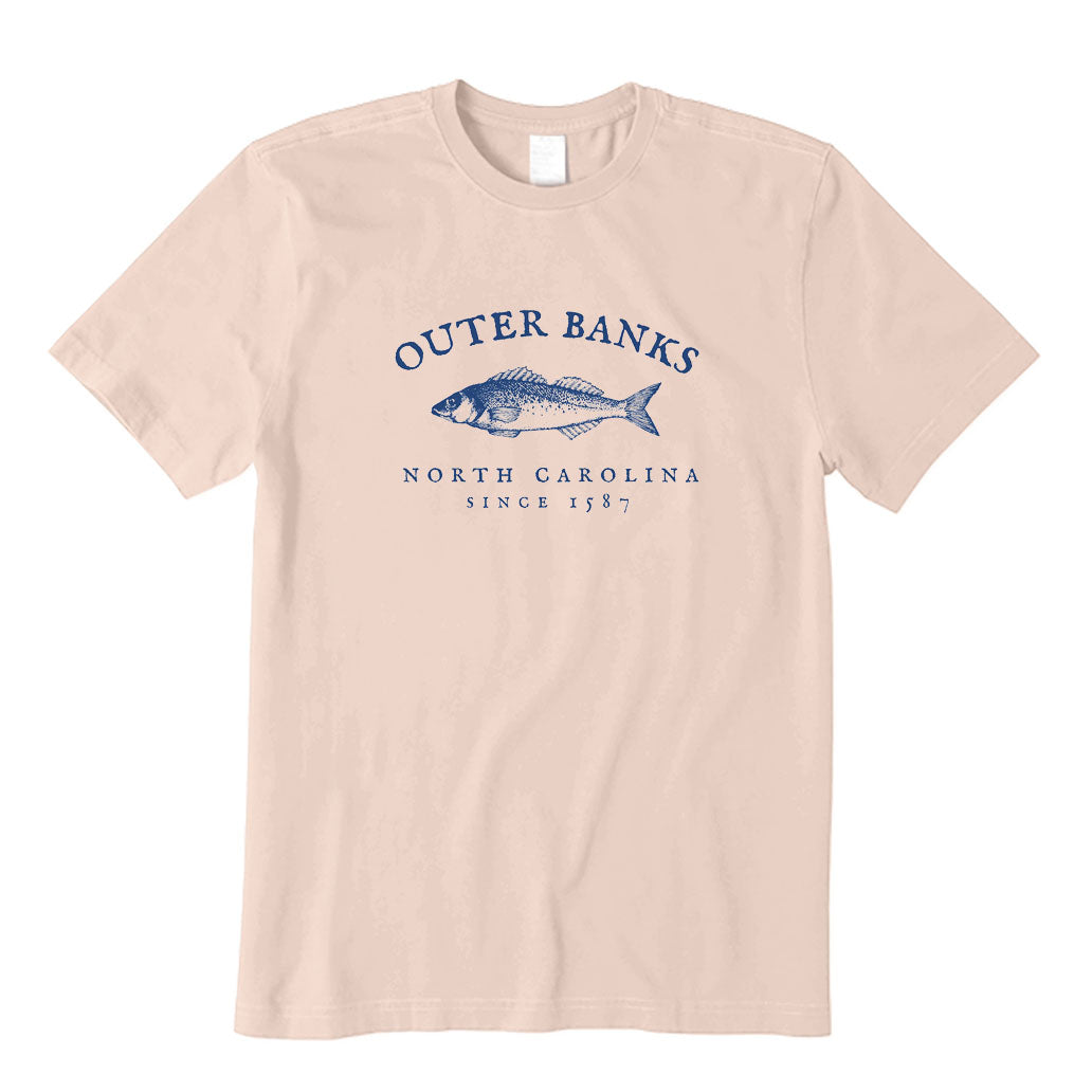 Outer Banks North Carolina Fishing T-Shirt