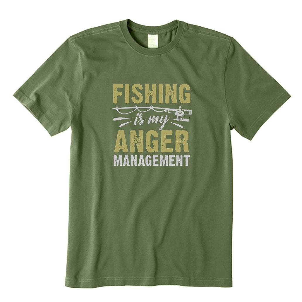 Fishing Is My Anger Management T-Shirt