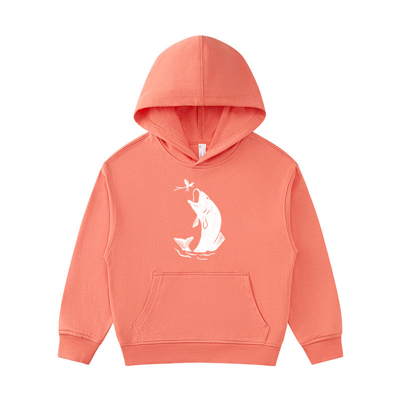 The Trout Hooked Kid's Hoodie