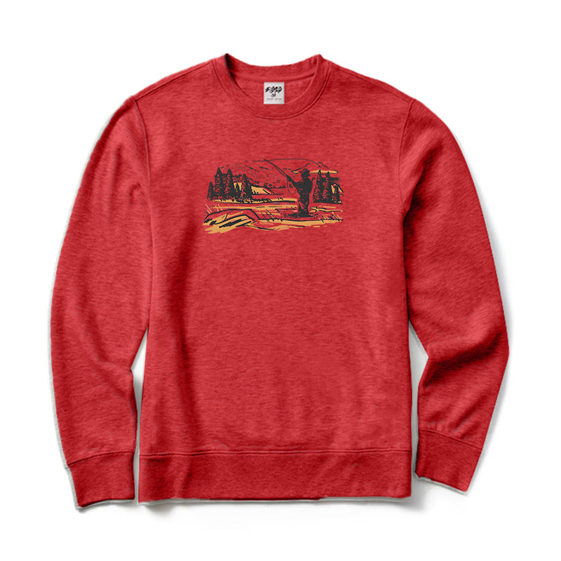 Fishing in The Water Crewneck Sweatshirt