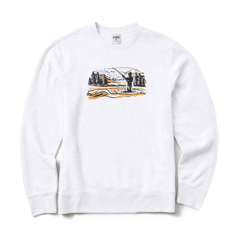 Fishing in The Water Crewneck Sweatshirt