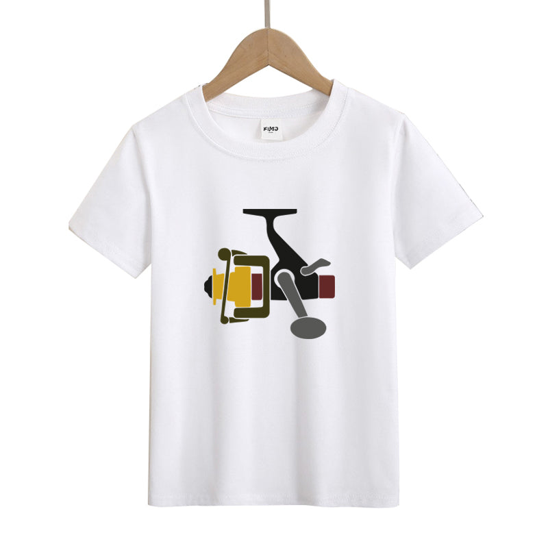 Spinning Reel  Kid's T-Shirts