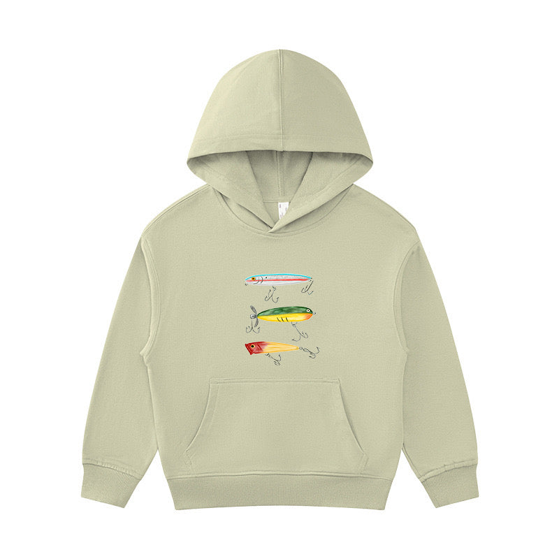 Fishing Lures Kid's Hoodie