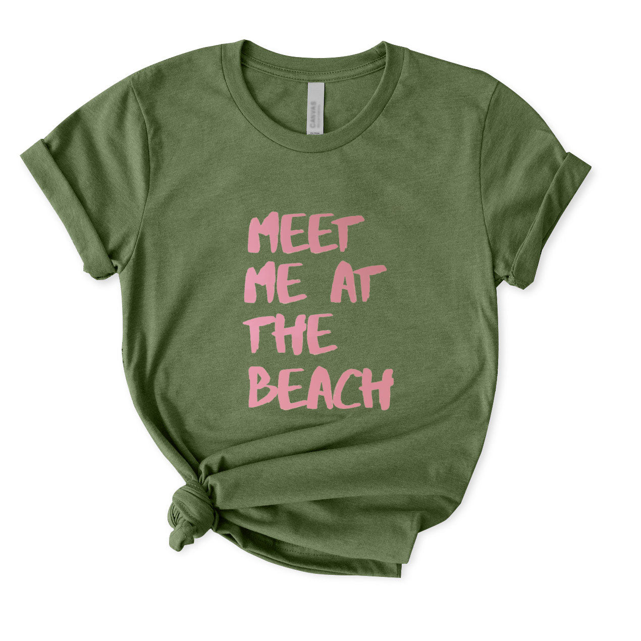 Meet Me At The Beach T-Shirt FOR WOMEN