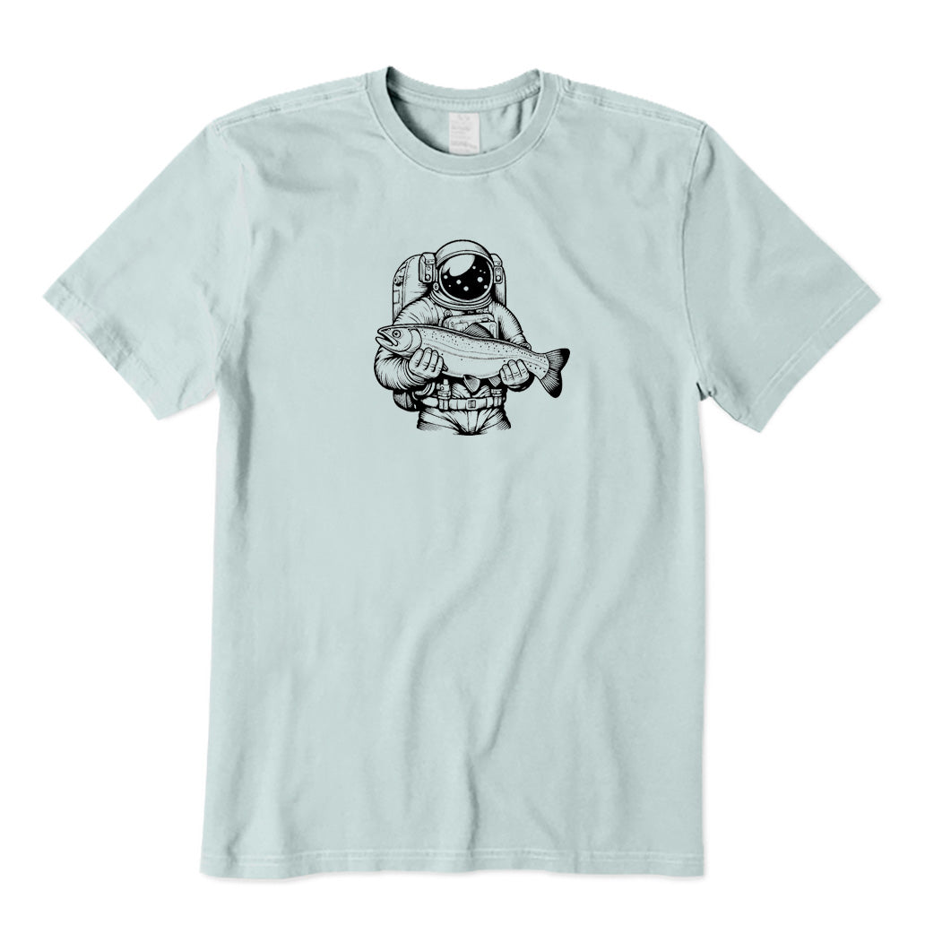 Astronaut Catches A Big Fish T-Shirt