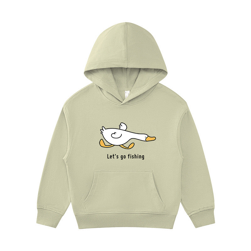 Let's Go Fishing Kid's Hoodie