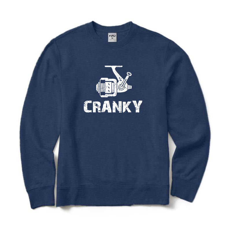 Cranky Fishing Crewneck Sweatshirt