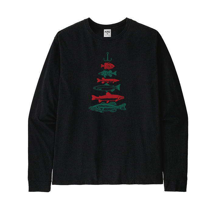 Fish Christmas Long Sleeve T-Shirt