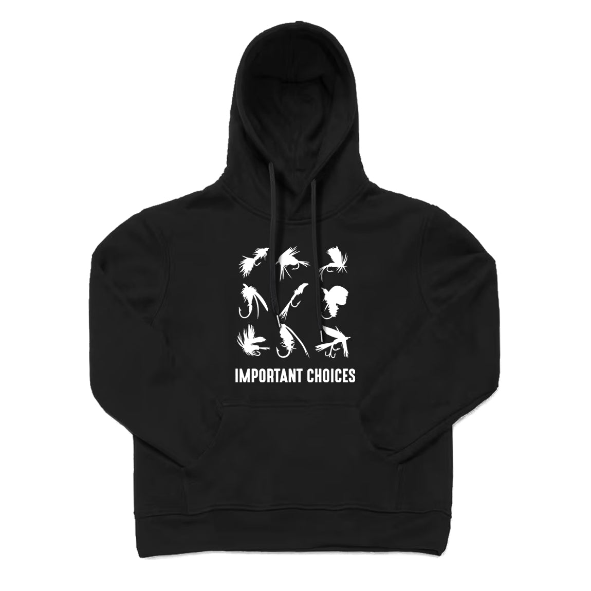 Important Choices Fishing Lures Hoodie