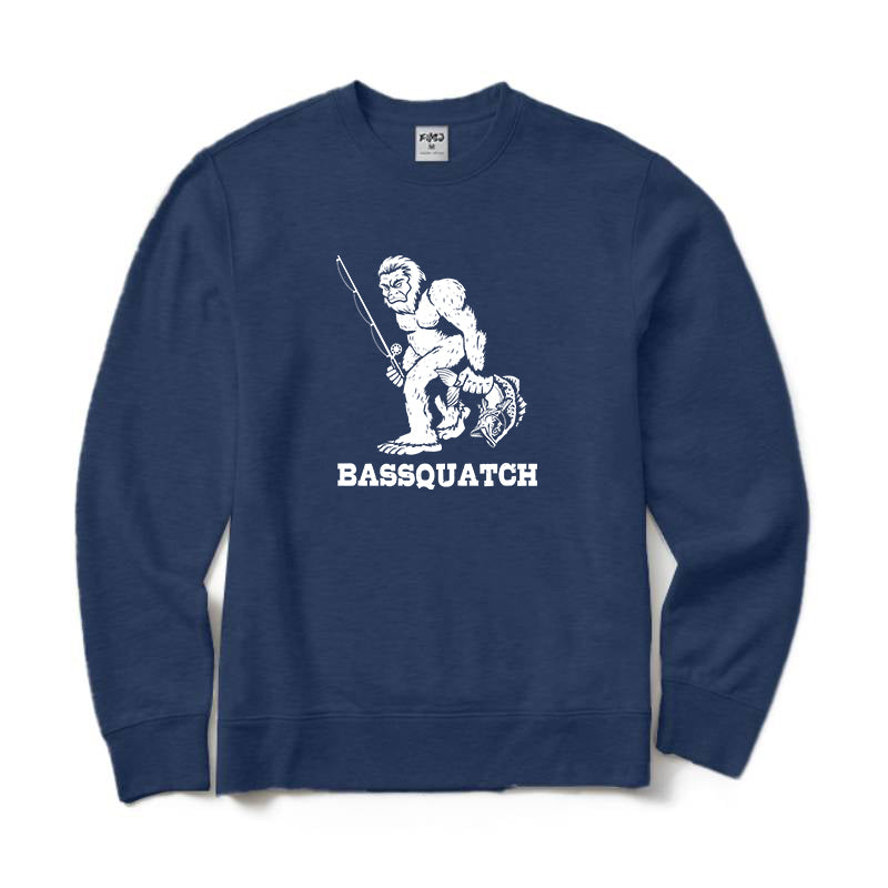 Bigfoot Fishing Crewneck Sweatshirt