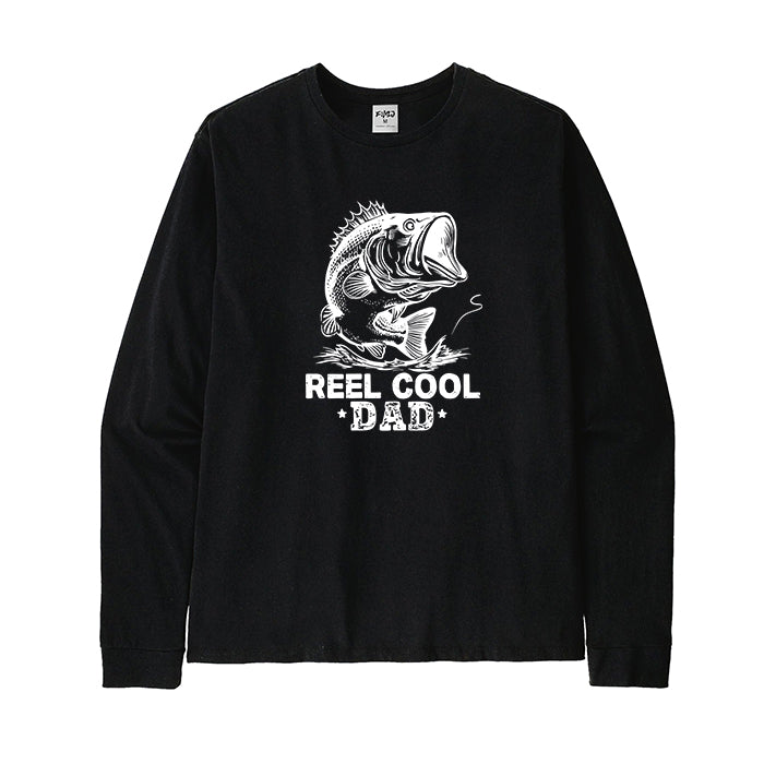 Reel Cool Dad Long Sleeve T-Shirt