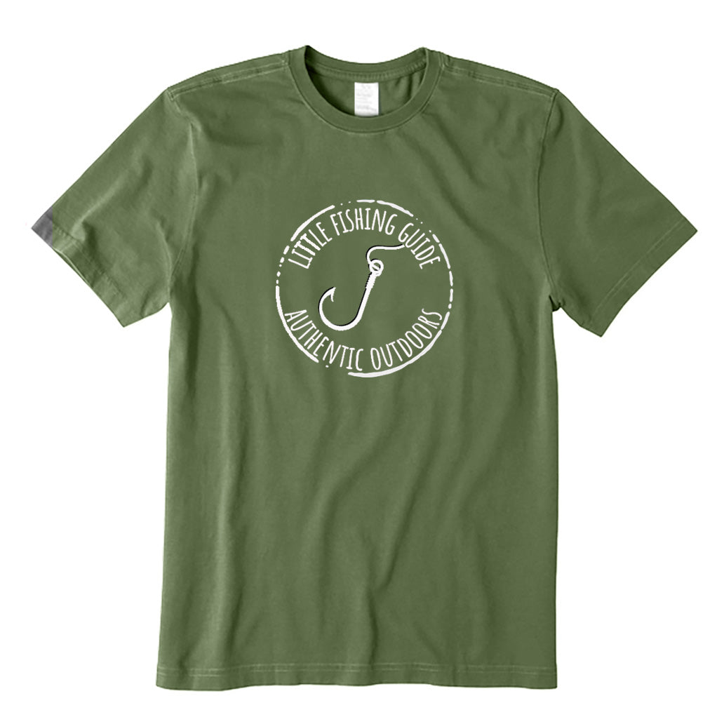 Little Fishing Guide Authentic Outdoors T-Shirt