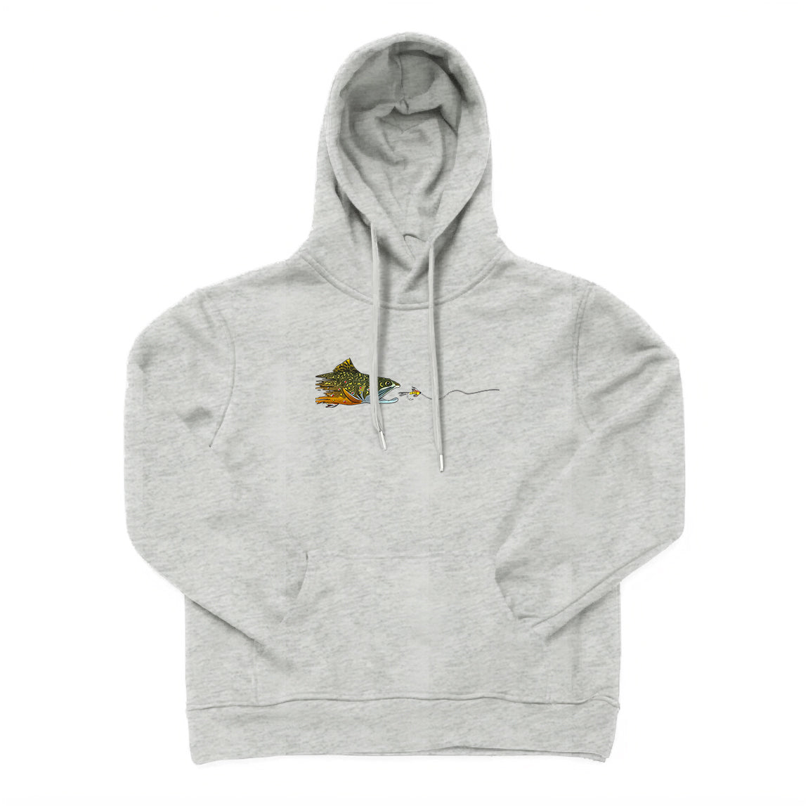 Fly Fishing Brook Trout Hoodie