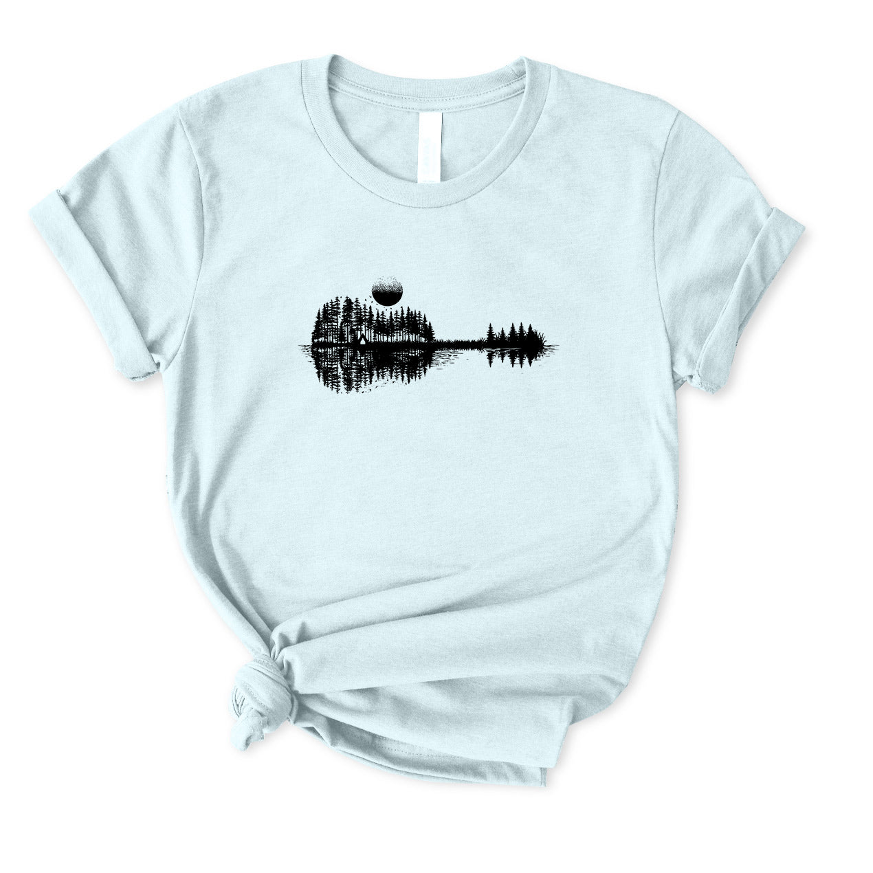 Nature Guitar T-Shirt FOR WOMEN