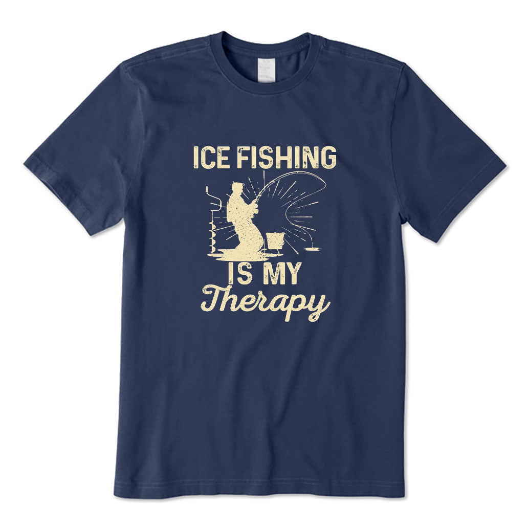 Ice Fishing Is My Therapy T-Shirt