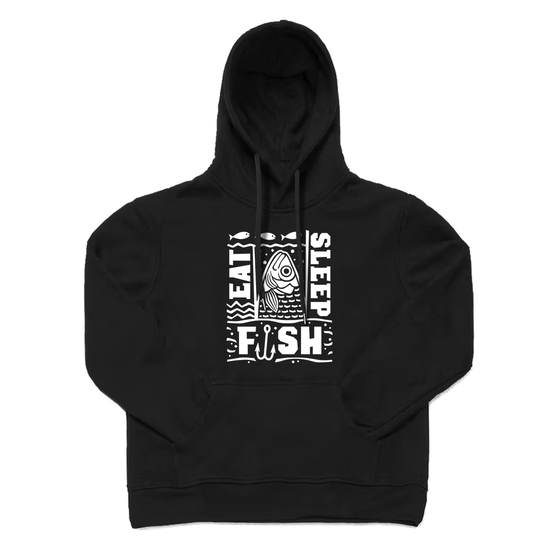 Eat Sleep Fish Hoodie