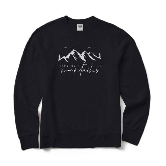 Take Me To The Mountains Crewneck Sweatshirt