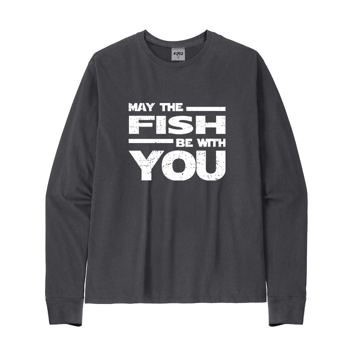 May The Fish Be with You Long Sleeve T-Shirt