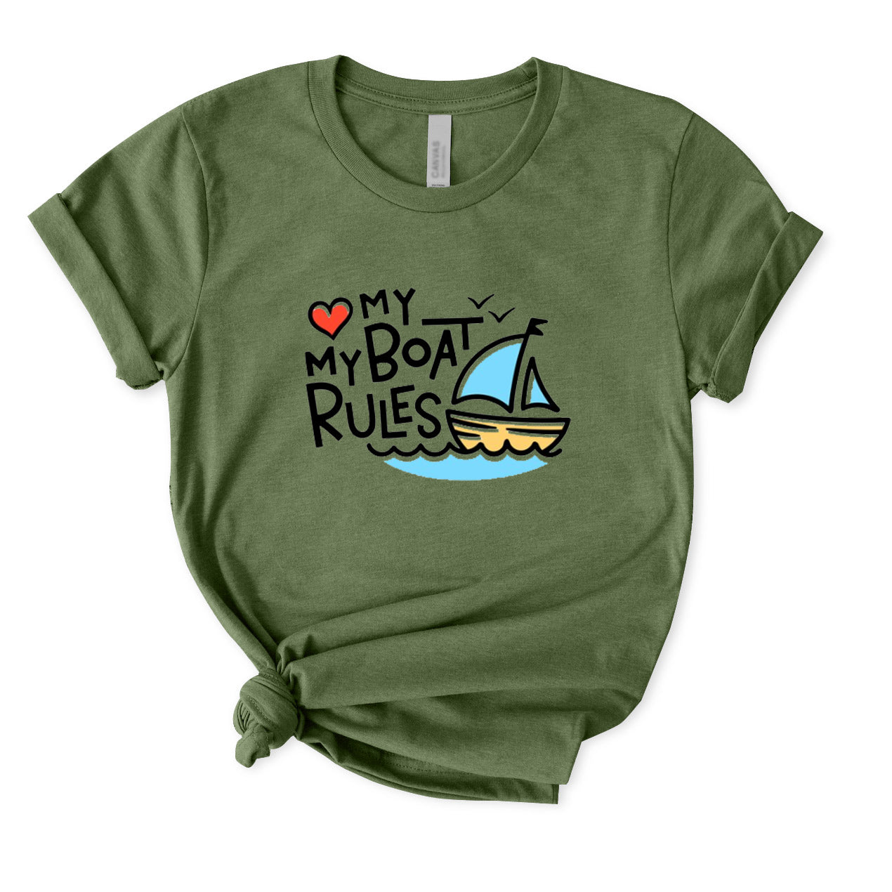 My Boat My Rules T-Shirt for Women